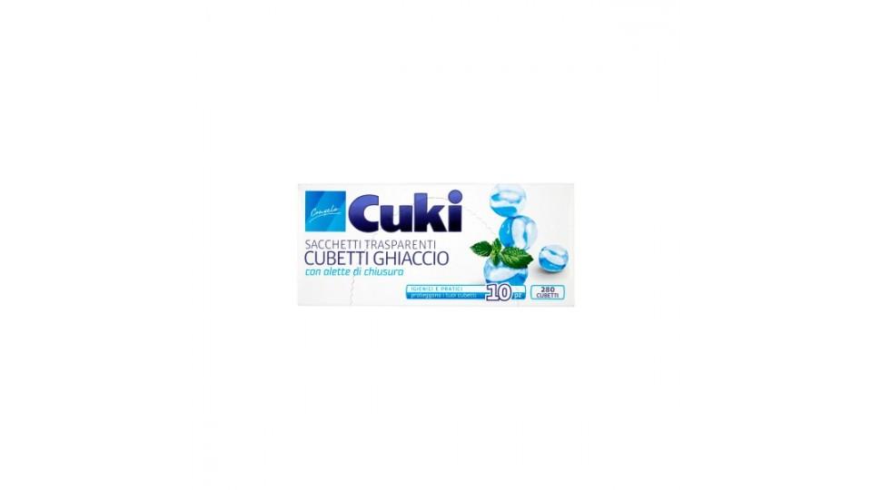 Cuki sacchetto cubetti ghiaccio x10