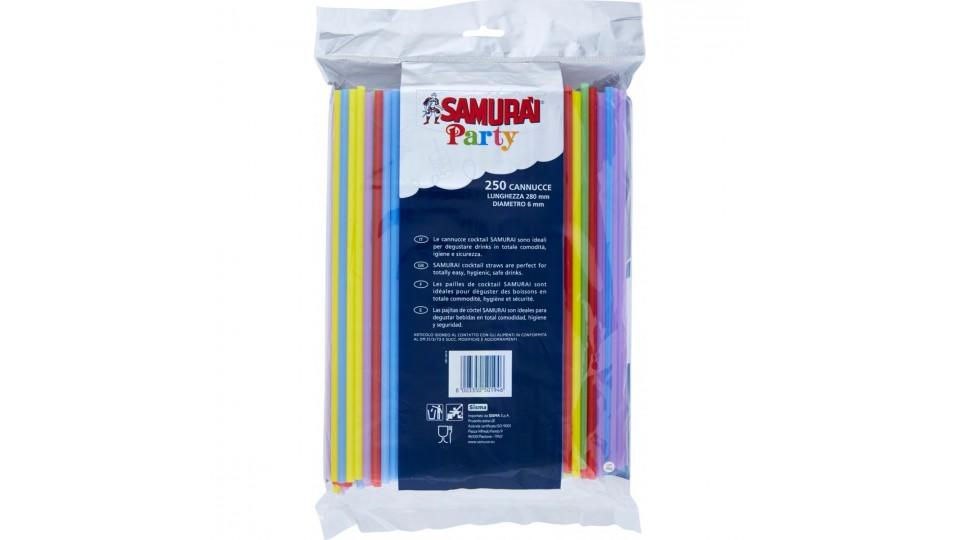 Samurai cannucce long drink x250