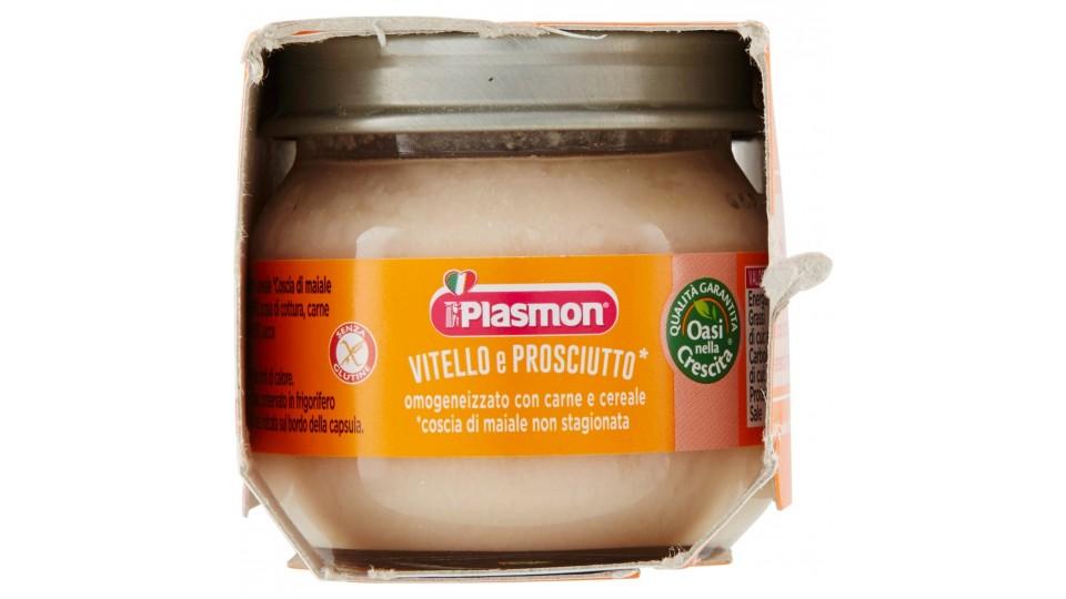 Plasmon omogenizzato di vitello e prosciutto x2