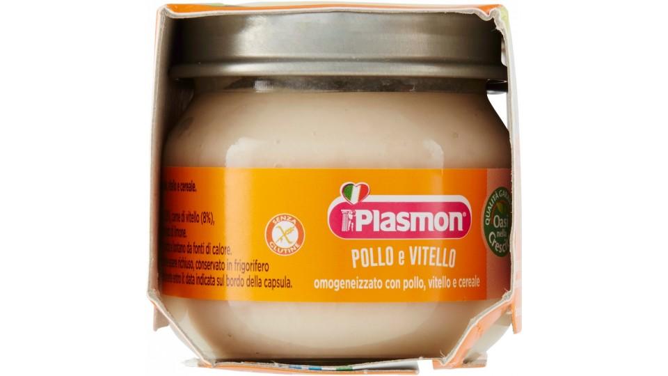 Plasmon omogenizzato di pollo e vitello x2
