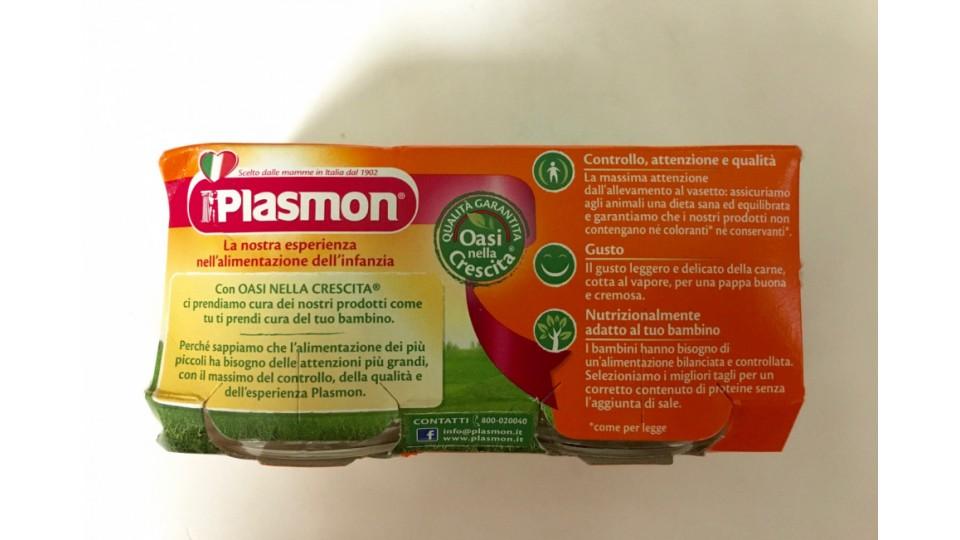 Plasmon omogeneizzato di tacchino x2