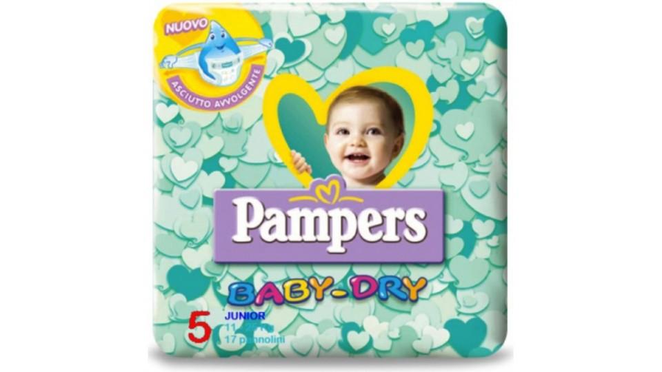 Pampers baby dry junior x17