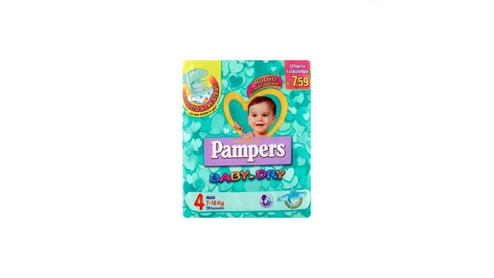 Pampers baby dry maxi x