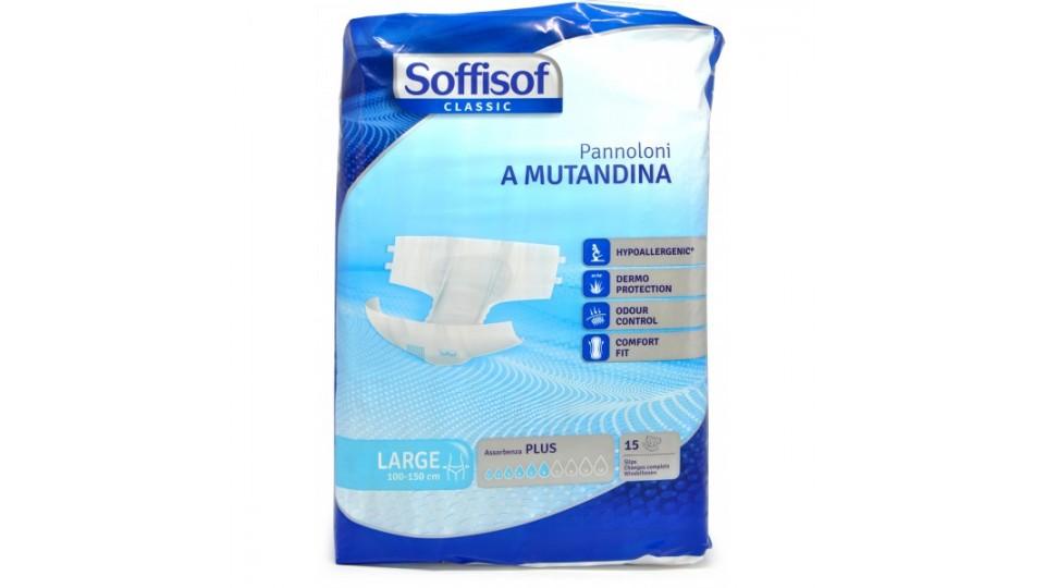 Soffisof pannolino mutandina large x15