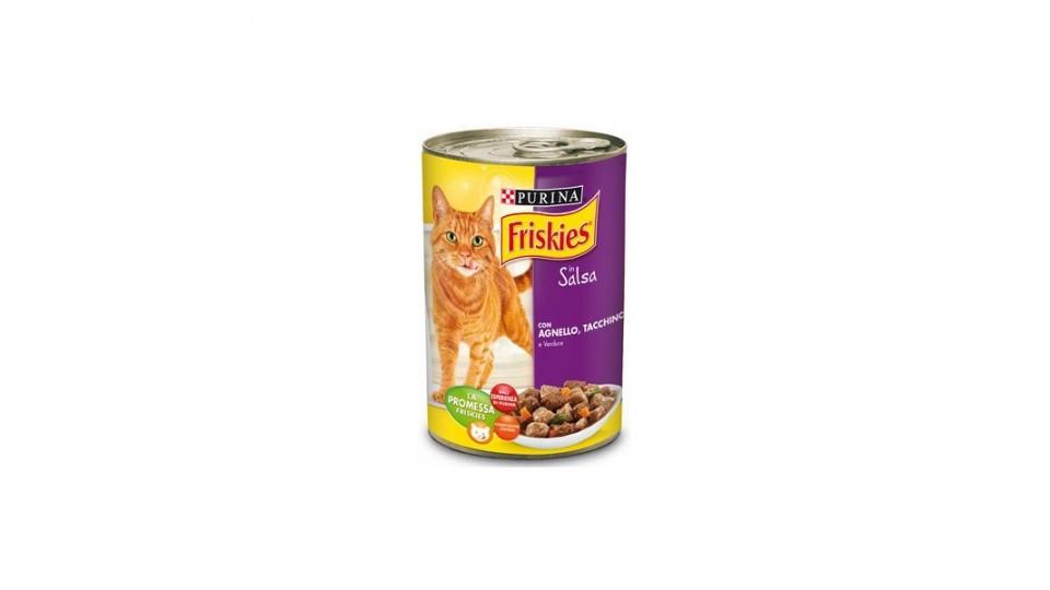 Friskies Purina bocconcini all'agnello, tacchino e verdure