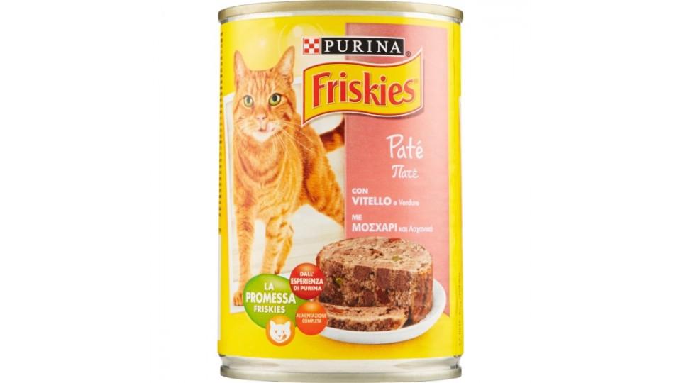 Friskies Purina patè con vitello e verdure