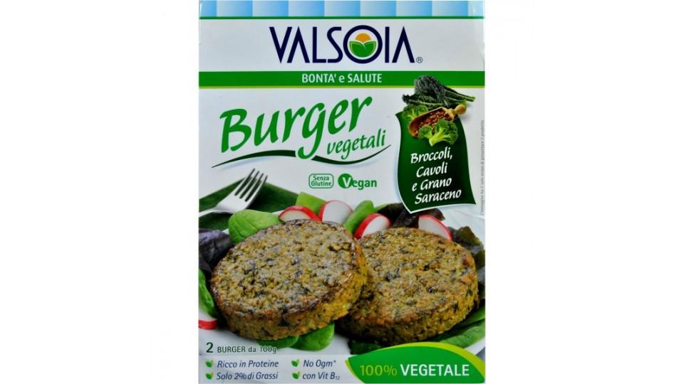 Valsoia burger zucchine, carote e sorgo gr.