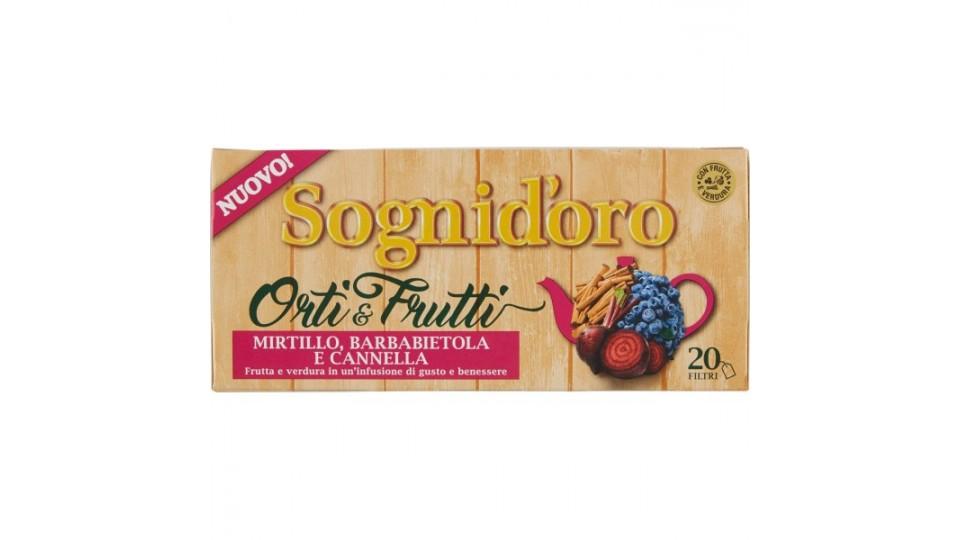 Sognid'oro Orti & Frutti Mirtillo, Barbabietola e Cannella