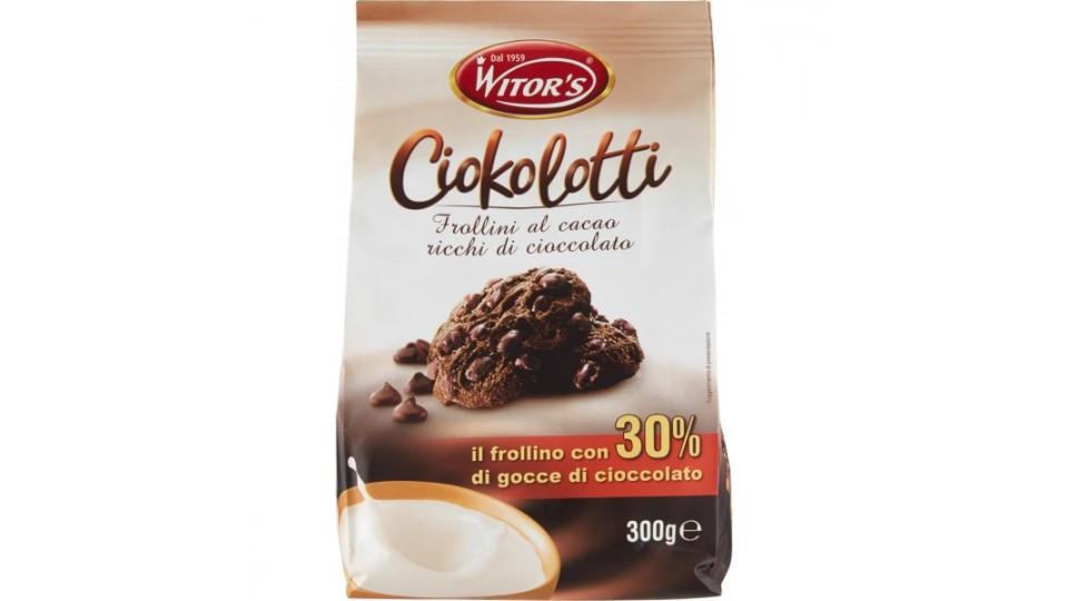 Witor's Ciokolotti frollini al cacao ricchi di cioccolato