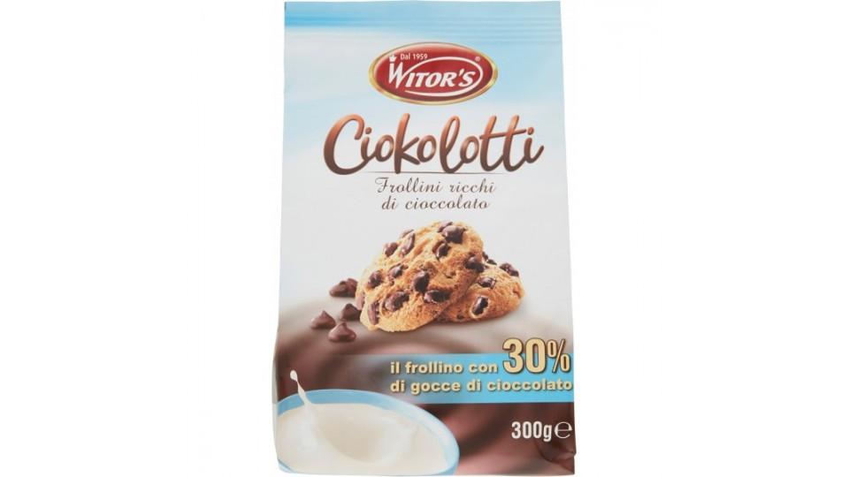 Witor's Ciokolotti frollini ricchi di cioccolato