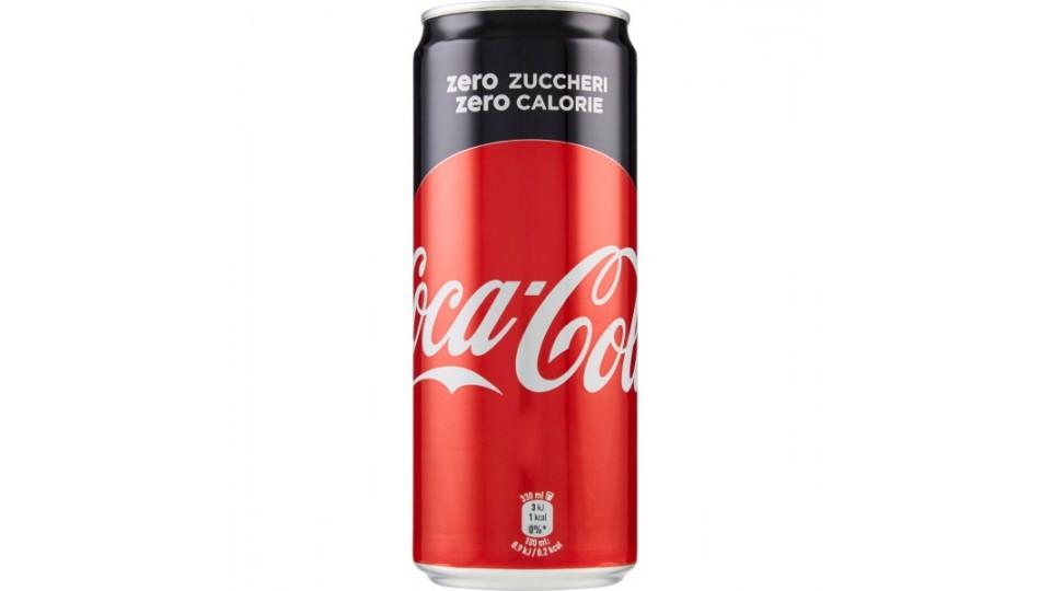 Cocacola zero lattina sleek