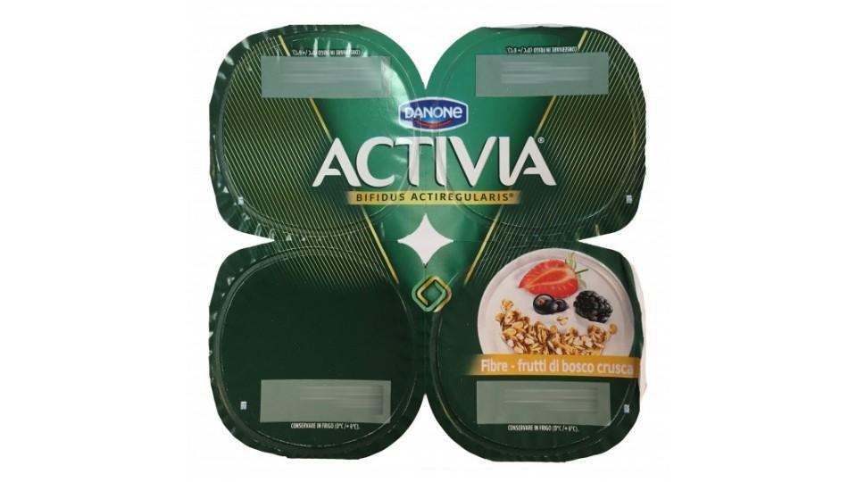 Danone activia fibre/bosco x 4