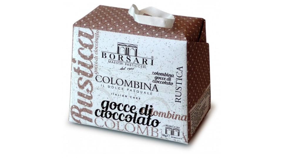 Borsari colombina con gocce di cioccolato