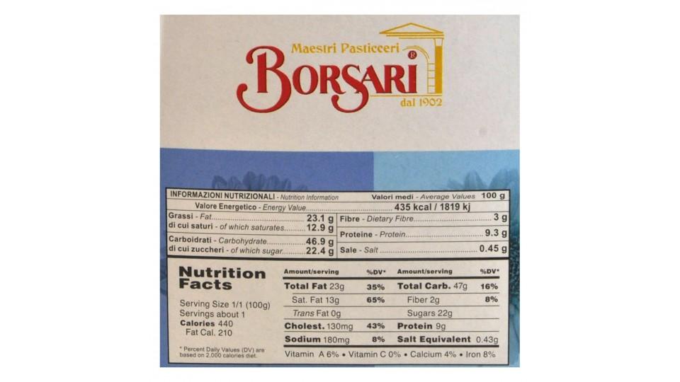 Borsari colombina con gocce di cioccolato