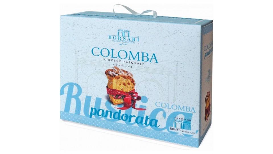 Borsari colomba pandorata senza canditi