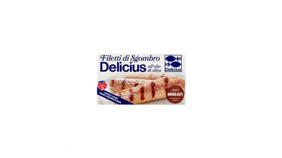 Delicius sgombri grigliati olio