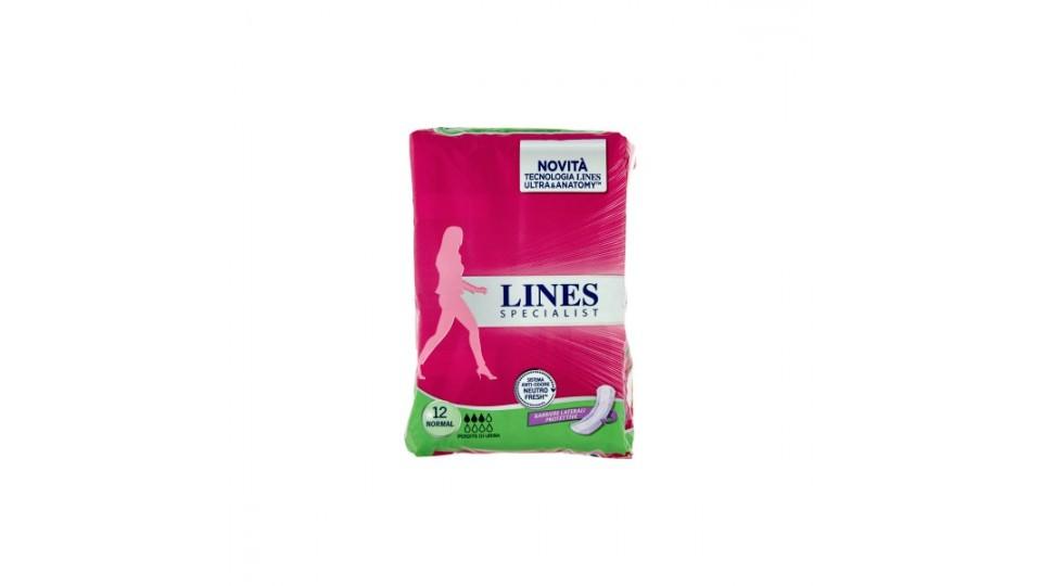 Lines assorbenti specialist normal x12