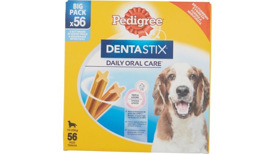 Pedigree DentaStix Daily Oral Care* 10-25 kg Big Pack 56 Pezzi
