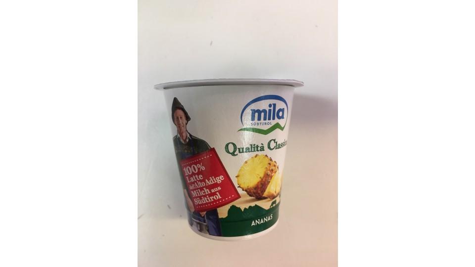 Mila yogurt ananas