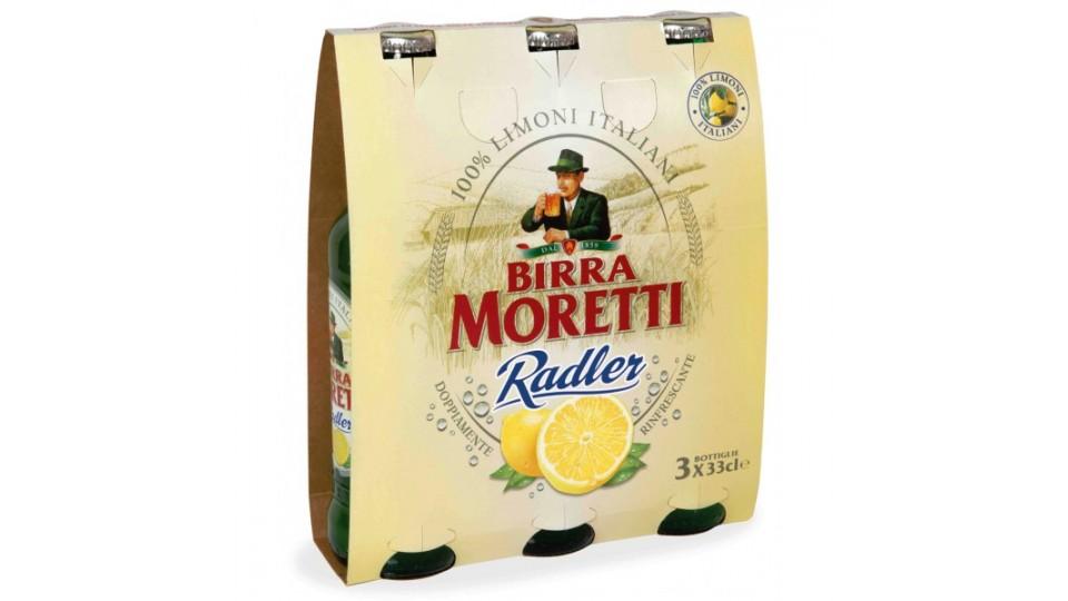 Moretti radler birra cluster x3