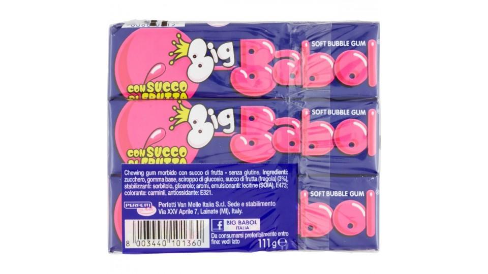 Big Babol con succo di frutta classiche x 3