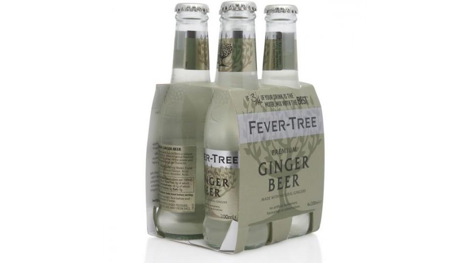 Fever tree ginger beer cluster da 4