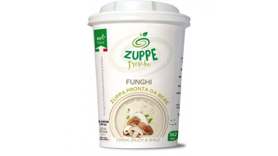 Zuppe fresche funghi