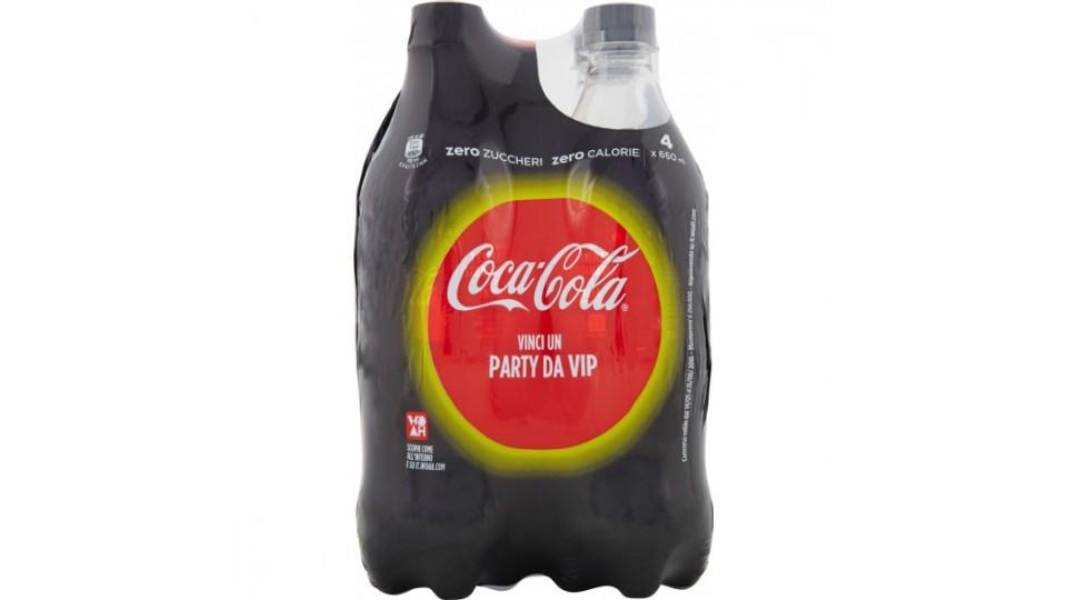 Coca Cola zero ml.660x4 pet