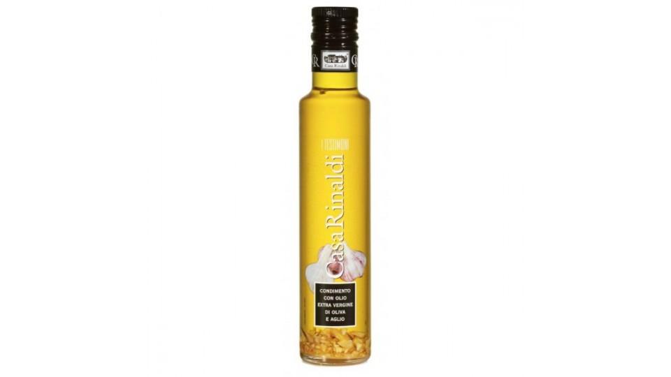 Casa Rinaldi olio extra vergine d'oliva con aglio