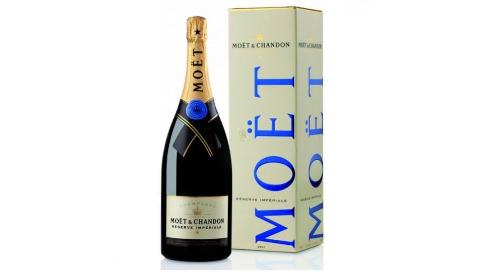 Moet&chandon blu con astuccio