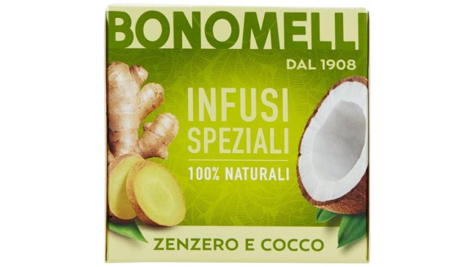 Bonomelli Infusi Speziali 100% Naturali Zenzero e Cocco 10 Filtri