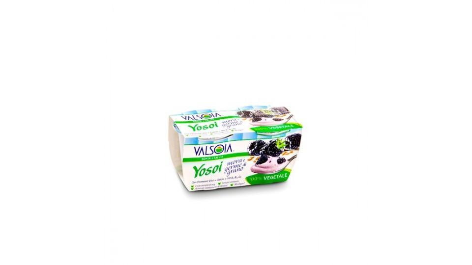 Valsoia yogurt mora/grano x