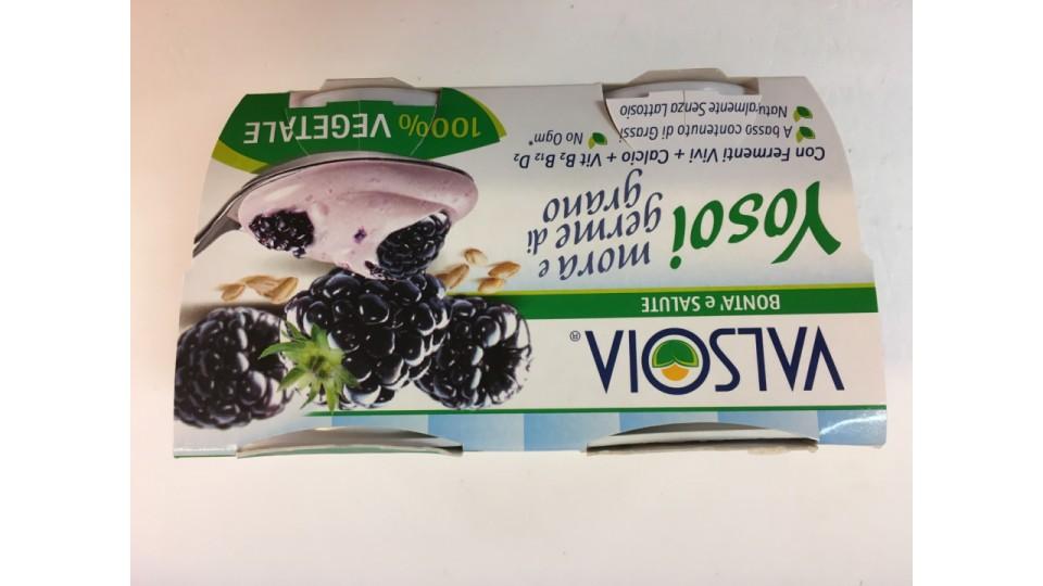 Valsoia yogurt mora/grano x