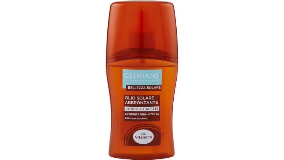 Clinians Bellezza Solare Olio Solare Abbronzante Corpo & Capelli