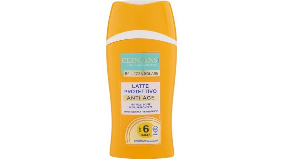 Clinians Bellezza Solare Latte Protettivo Anti Age SPF 6 Bassa