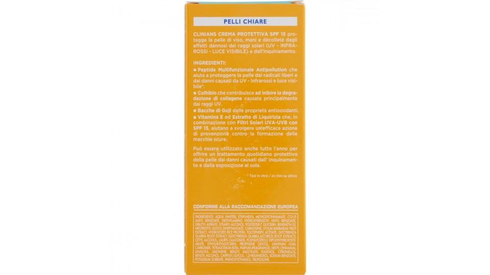 Clinians Bellezza Solare Crema Viso Protettiva Anti Age SPF 15 Media