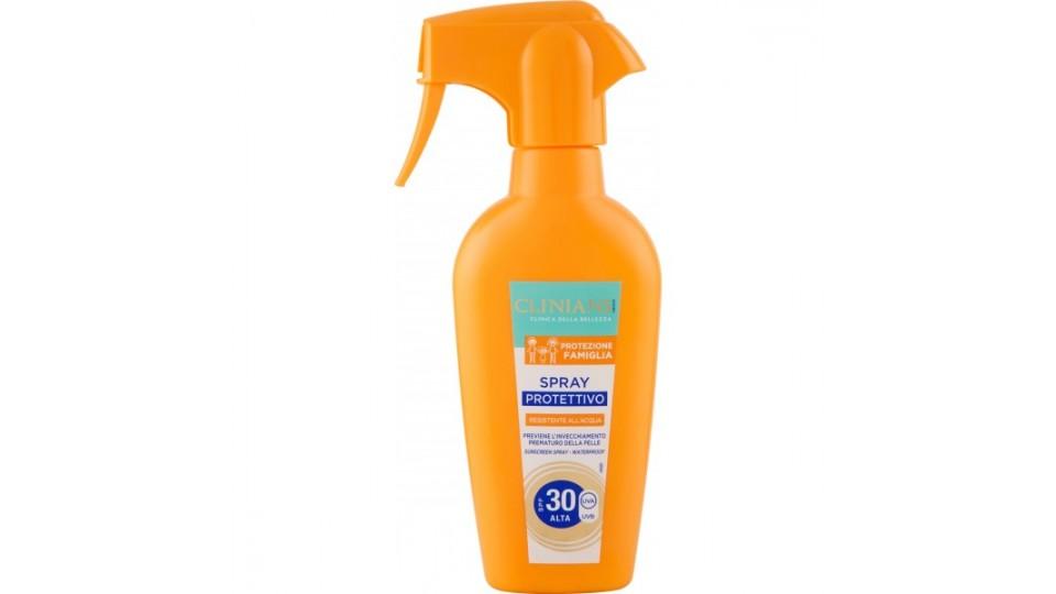 Clinians Protezione Famiglia Spray Protettivo SPF 30 Alta