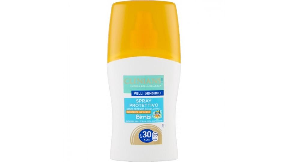 Clinians Pelli Sensibili Spray Protettivo Bimbi SPF 30 Alta