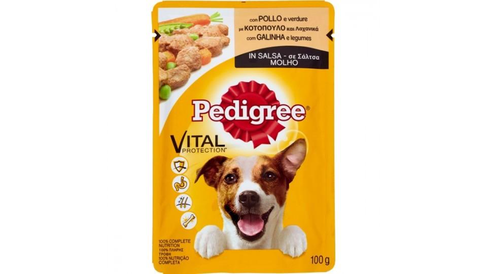 Pedigree Vital Protection con Pollo in Salsa