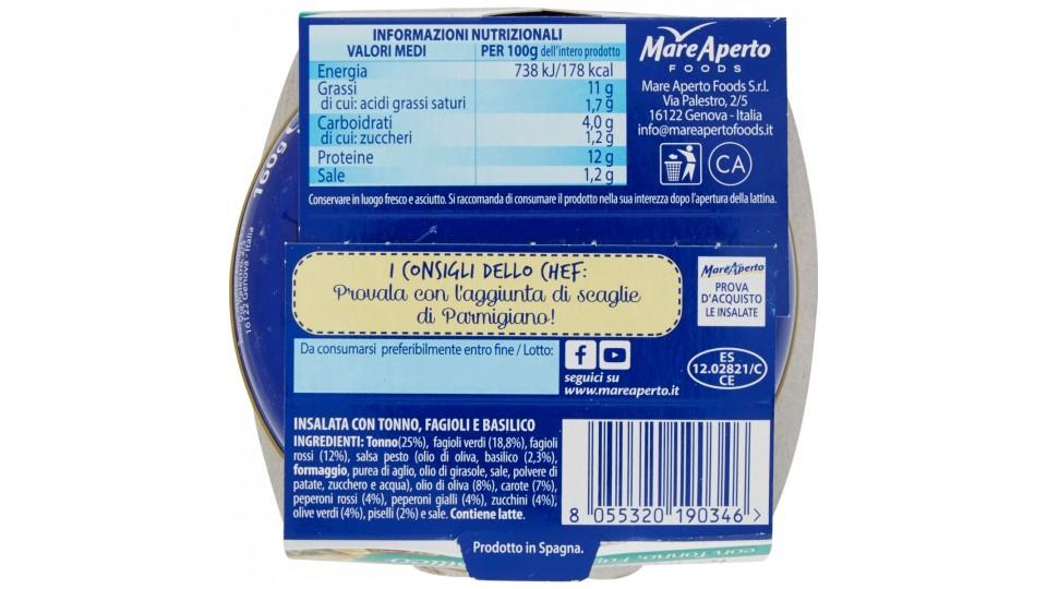 MareAperto le Insalate con Tonno, Fagioli e Basilico