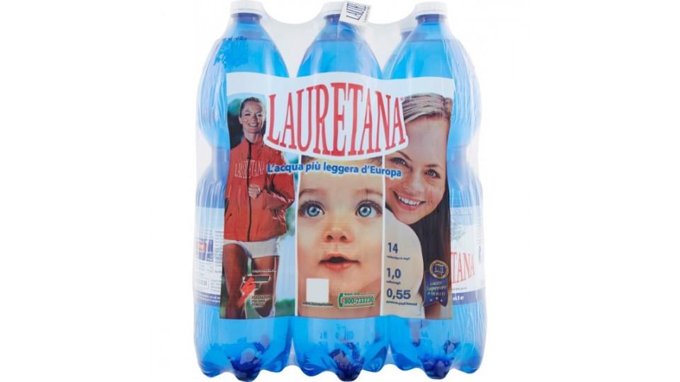 Lauretana acqua naturale 6 x