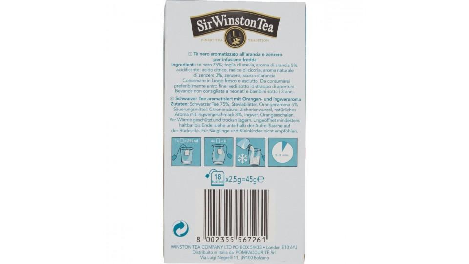 Sir Winston Tea Tè Freddo Arancia e Zenzero