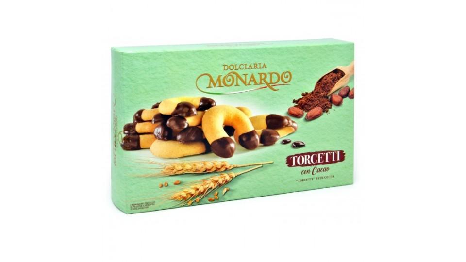 Monardo biscotti torcetti con cacao