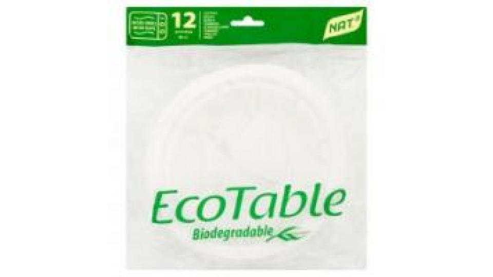 Nat3 Ecotable Biodegradable 12 Ciotole