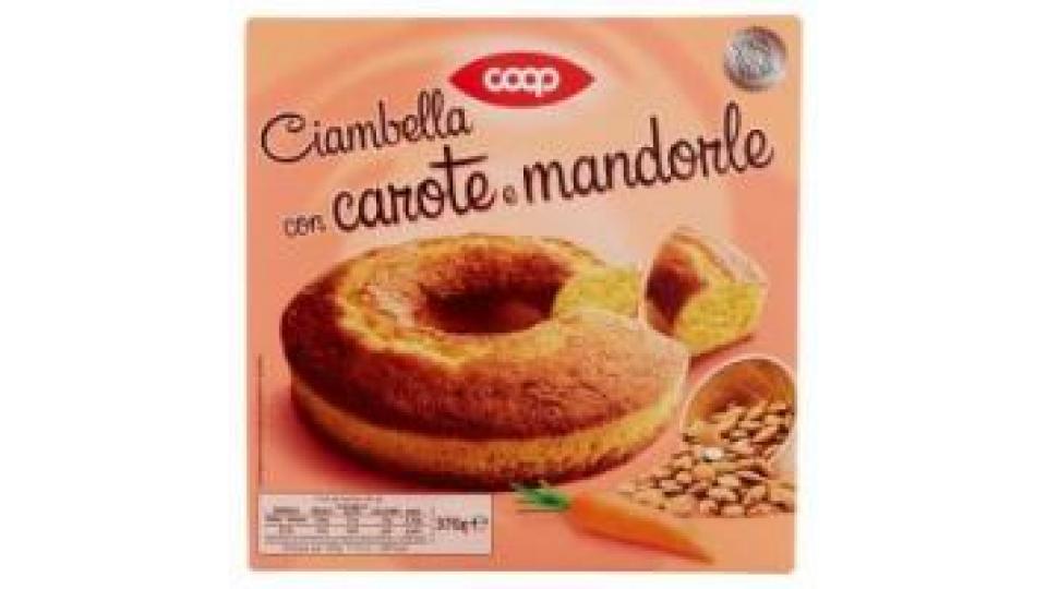 Ciambella con Carote e Mandorle