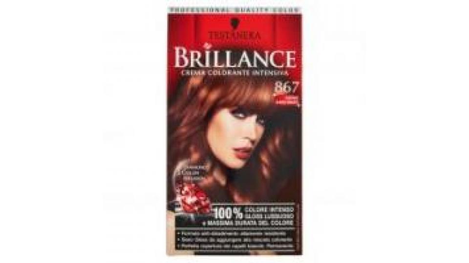 Brillance Crema Colorante Intensiva 867 Castano Chiaro Ramato