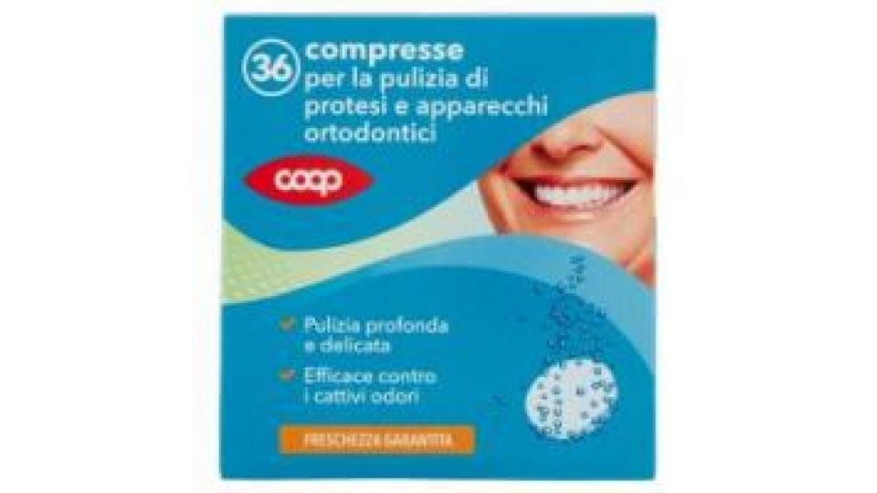 Compresse Per La Pulizia Di Protesi E Apparecchi Ortodontici