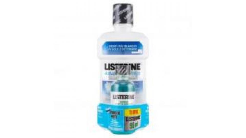 Listerine Advanced White 500 Ml + Listerine Difesa Denti E Gengive