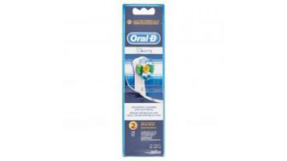 Oral-b Power Refill Spazzolino Elettrico Eb 18-2 Pro Bright