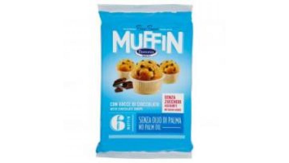 Bononia Dolci Free From Muffin Con Gocce Di Cioccolato Senza Zuccheri Aggiunti